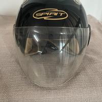 Casco Jet Spirit Nero Lucido - Taglia L
