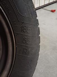 8 Pneumatici + Cerchi Punto e Panda 4 stagioni