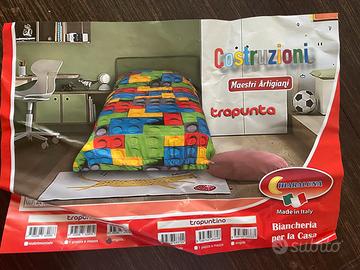 Trapunta singola fantasia lego