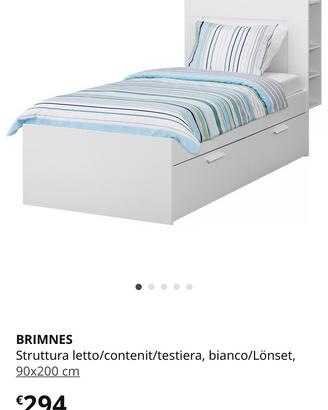 Letto Brimnes + testiera