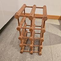 Portabottiglie in legno