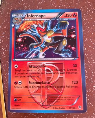Carta pokemon 2013
