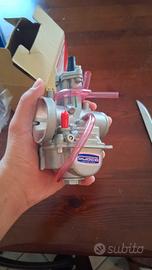 carburatore 21 pwk keihin + filtro a cono polini 