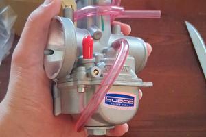 carburatore 21 pwk keihin + filtro a cono polini 