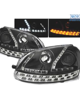 FARI VOLKSWAGEN VW GOLF 5 03-08 LUCE DIURNA A LED 