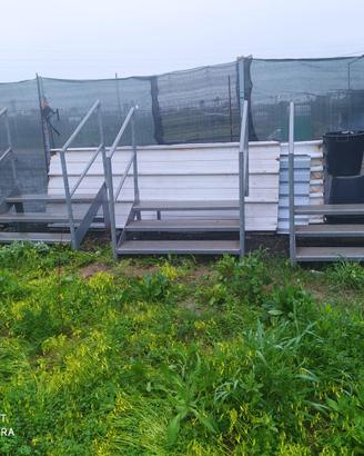 Scale in acciaio zingato