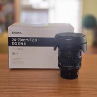 Sigma 24-70mm f/2.8 DG DN Art II - Attacco Sony E