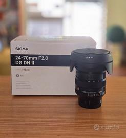 Sigma 24-70mm f/2.8 DG DN Art II - Attacco Sony E