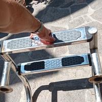 Scala da barca per specchio di poppa imbarcazione
