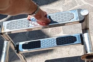 Scala da barca per specchio di poppa imbarcazione