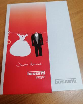 BASSETTI Completo letto "Love is a couple"- NUOVO-