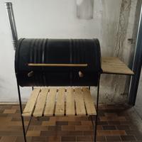 Barbecue barile olio BBQ