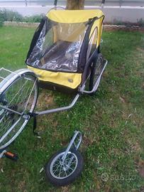 carrellino/passeggino x bici x bambini 