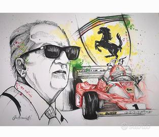 ENZO FERRARI disegno