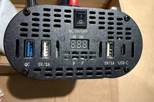 Inverter da 500w per auto e camper