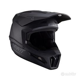 LEATT CASCO MOTO 2.5 - V26 | NERO OPACO casco off 