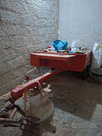 Carrello per motocoltivatore