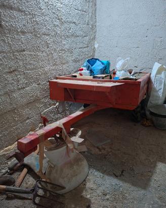 Carrello per motocoltivatore