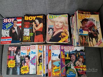 Riviste Boy e Boy Music  anni 78 in poi 