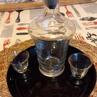 set da liquori in vetro