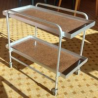 Carrello portavivande 2 ripiani usato