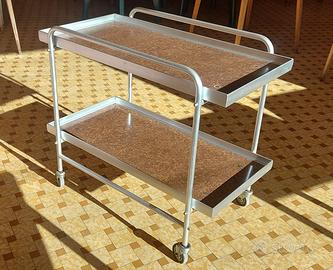 Carrello portavivande 2 ripiani usato