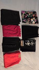 Lotto 7 gonne varie marche. 