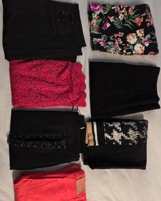 Lotto 7 gonne varie marche. 