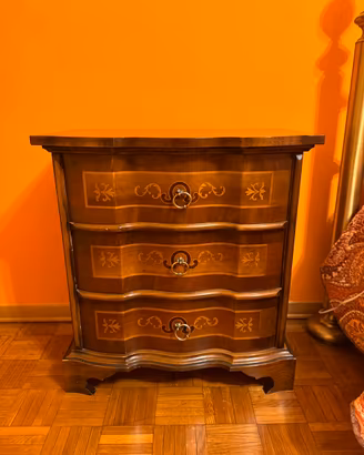 Coppia comodini legno