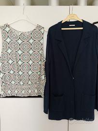 Set cardigan intimissimi e blusa Laura Torelli 