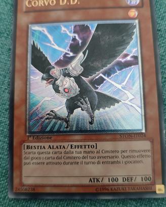 Carta Yu gi oh! Corvo D.D. ultimate rare