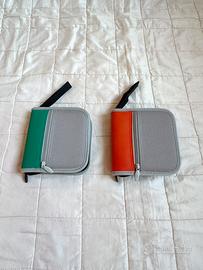 Set di 2 porta cd colorati