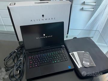 Notebook Alienware M15 R7 + Custodia