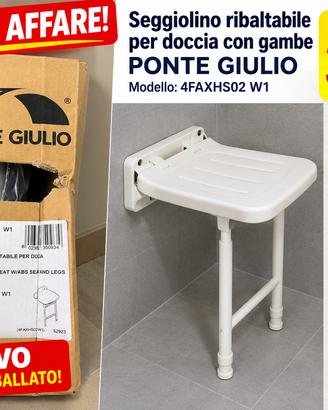 Seggiolino doccia Ponte Giulio NUOVO - 35€