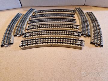 Marklin H0 Lotto Di Binari Curva Media Vintage 360