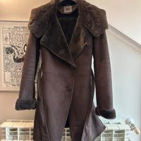 Gaudi eco montone / eco pelliccia cappotto donna