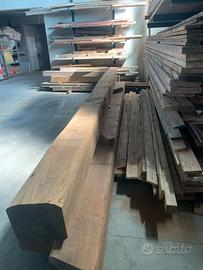 travi legno castagno uso fiume D27/C30