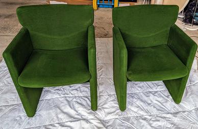 Poltrone PS 148 Forest Green design  Eugeno Gerli