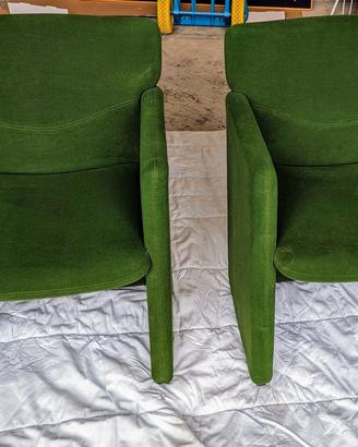 Poltrone PS 148 Forest Green design  Eugeno Gerli