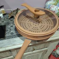 pentola x cucinare anche a vapore