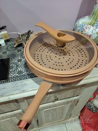 pentola x cucinare anche a vapore