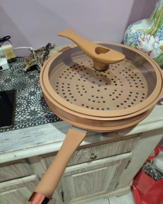 pentola x cucinare anche a vapore