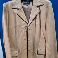 giacca in pelle- piumino