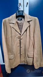 giacca in pelle- piumino