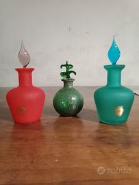 Porta profumo vetro di Murano vintage