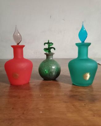Porta profumo vetro di Murano vintage