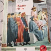 libro scolastico " Diritto Civile"