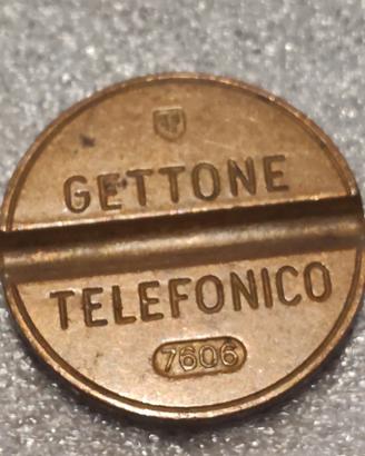 gettone telefonico vintage 
