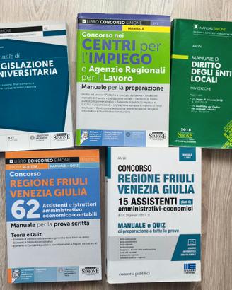 libri per CONCORSI: Regione, Comuni, Università