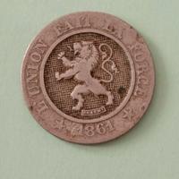 10 cent Belgio 1861